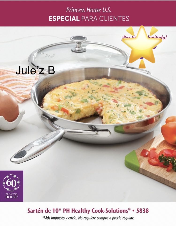 Sartén De 10” Cook Solution Nuevo En Su Caja