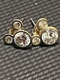10k Mickey Mouse Earrings