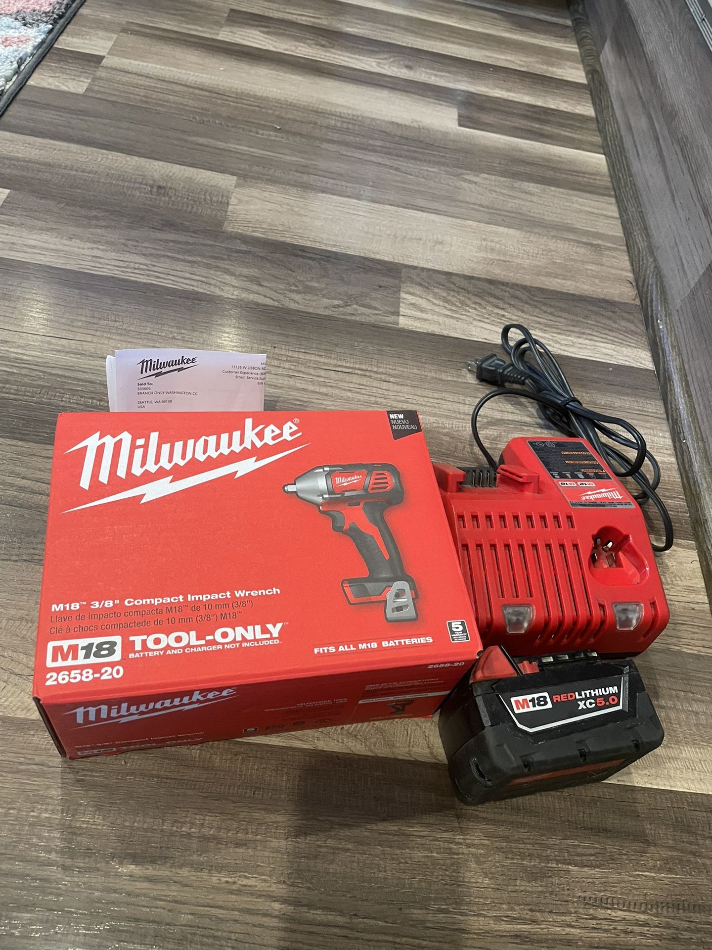 Milwaukee M18 3/8 Impact Gun