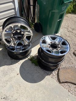 Chrome and Black 8Lug Truck Wheels – Set of 4 for 14 dodge
