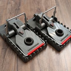 Victor M144-2B Instant Power-Kill Easy Set Reusable Rat Trap - 2 Traps