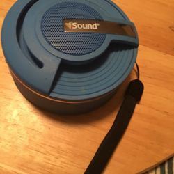 blue isound  bluetooth speaker