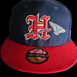 Headgear Classics Houston Black Eagles Fitted Hat Size 7 1/8