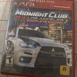 Midnight Club Los Angeles Complete Edition PS3