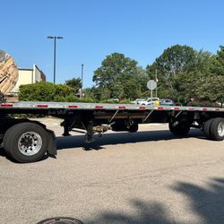 2022 Utility Flatbed 48’ Combo – New Tires – Automatic Tire Inflation