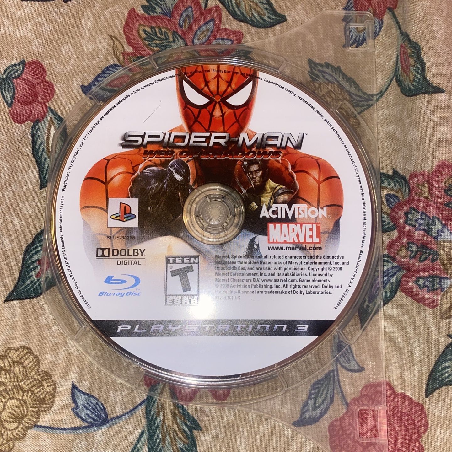 Spider-Man: Web of Shadows (PS3)