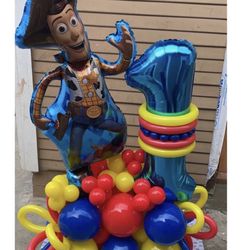 Woody Balloon Bouquet 