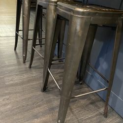 Metal Bar Stools 30”