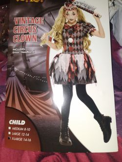 Vintage Circus Clown 