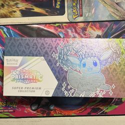 Pokemon Prismatic Evolutions Super Premium Collection Spc Good Condition