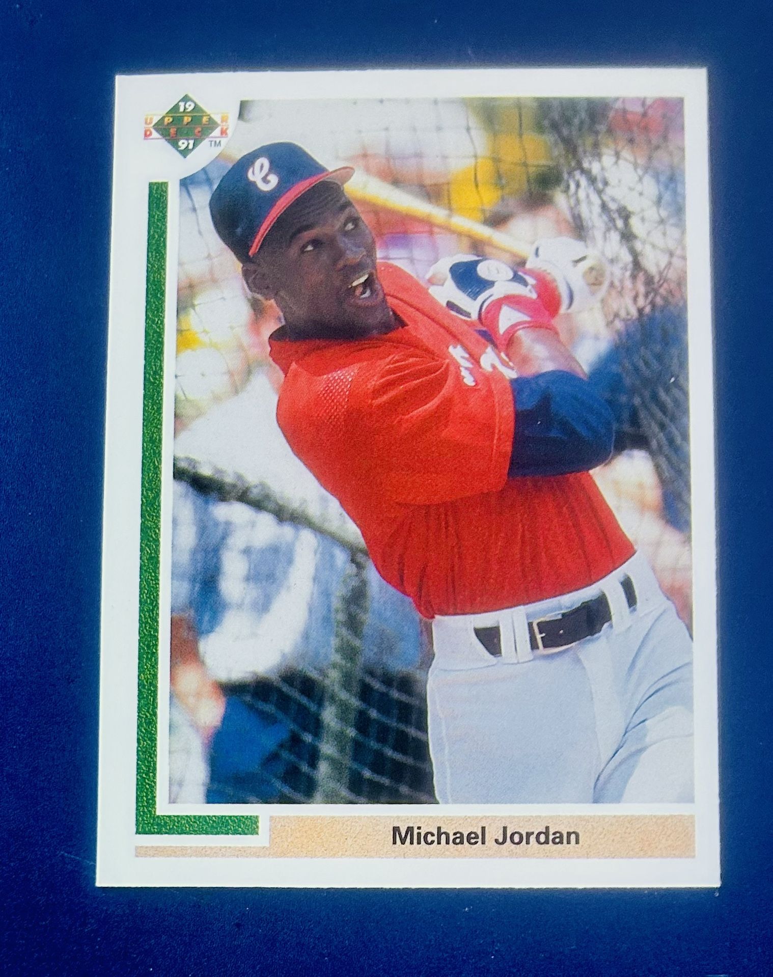 1991 Upper Deck Michael Jordan Baseball Card