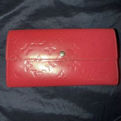Lv 2006 Monogram Vernis Sarah Wallet