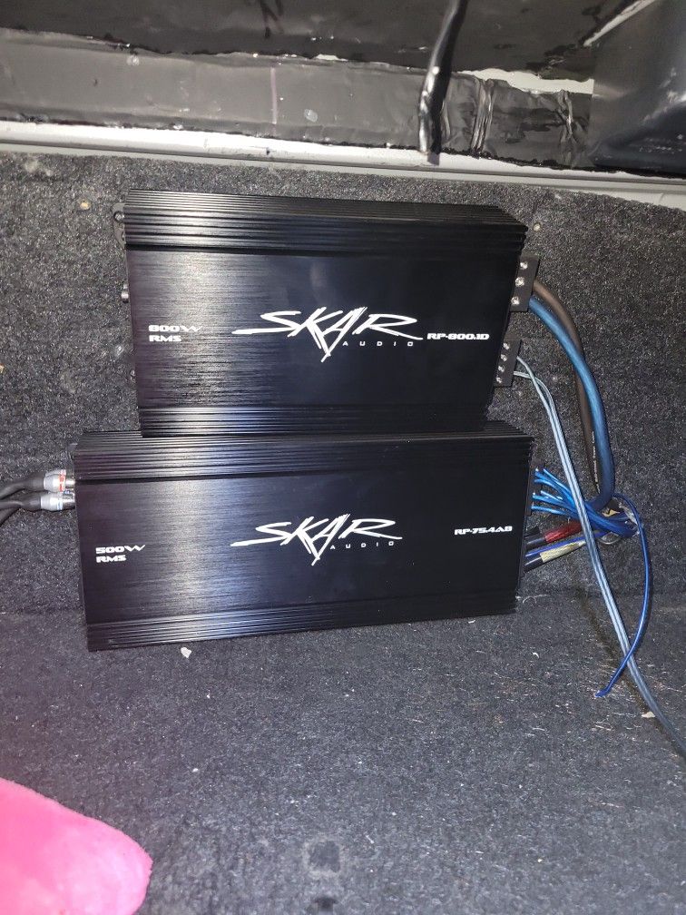 Skar Audio AMPS 500w & 800w for Sale in Los Angeles, CA OfferUp