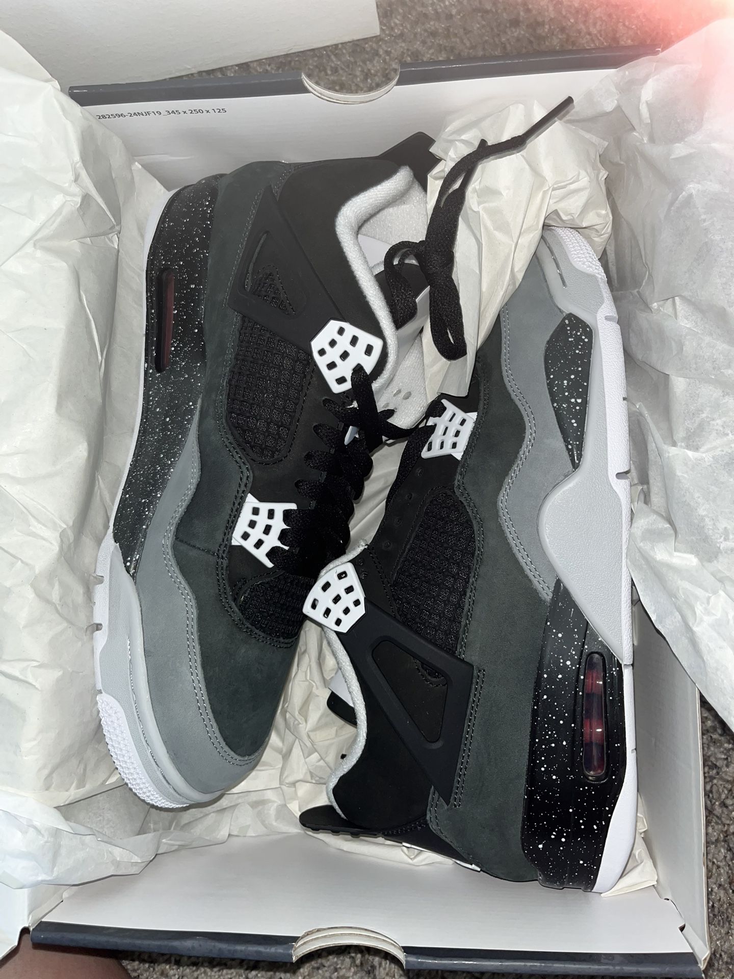FEAR JORDAN 4s BRAND NEW SIZE 11
