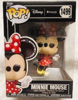 Funko Pop Macys Disney Minnie Mouse parade 1499 polka dot icon vinyl figure nwt