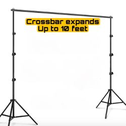 StudioPro Photography Studio Backdrop/Lighting Kit w/2 tripods, Crossbars, & Bag