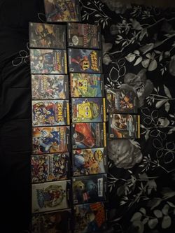 Nintendo GameCube Game Lot Mario Party Smash Sonic Pac-Man + 19 Games Bundle