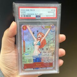 PSA 10 Nami Manga