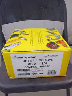 Drywall Screws  , 1 box only