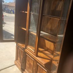 Solid Wood Chino Cabinet  $100  Obo 