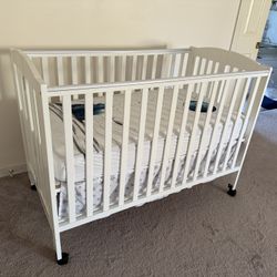Baby Crib & Mattress