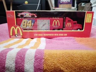 McDonald's 1/64 Scale Transporter with Stock Car
