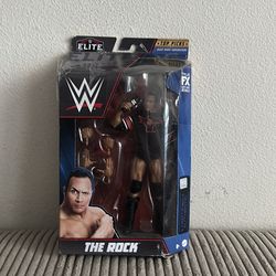 Mattel WWE Elite Collection Top Picks "The Rock" Action Figure