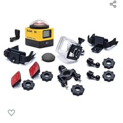 Kodak Pixpro SP360 Action Cam With Explorer Accessory Pack