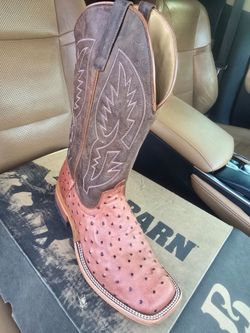 Ostrich Boots Size 11