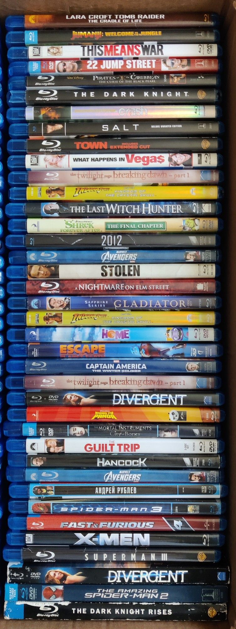 Blu-ray Movies $3 Each
