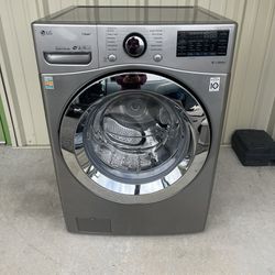 LG Grey Front Load Washer ‼️60 Day Warranty‼️