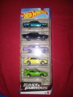F&F Hot wheels 5 pack