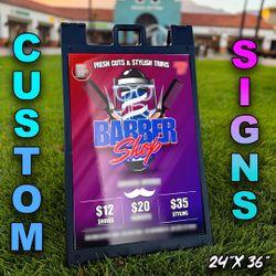 Business Yard Signs | Custom Printed Signs 24” x 36”