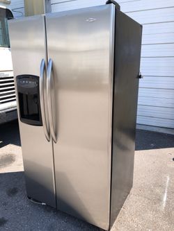 Maytag stainless steel refrigerator