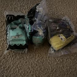 Disney vintage mcdonald’s cars new in package