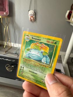 Venusaur Base Set Holo