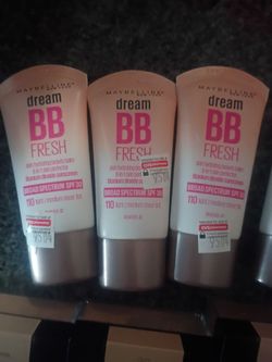 Maybelline Dream BB Fresh SPF 30 – Lot of 3