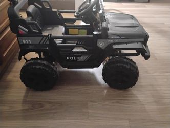 KIDS Police Electric Vehicle Lightly Used