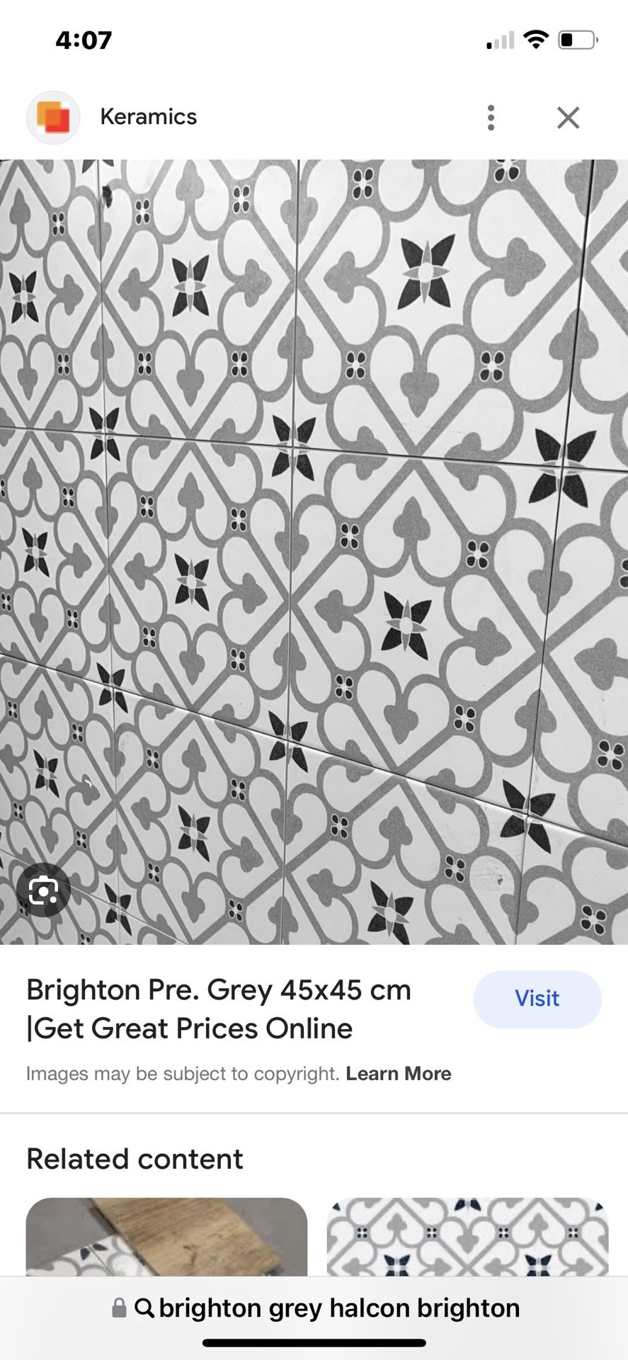 Halcon Brighton Pre. Grey Porcelain Tile