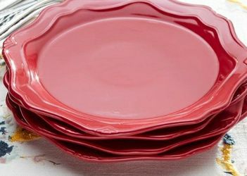 Princess House Pavillion Berry Plates