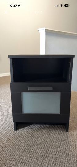 Black Nightstand