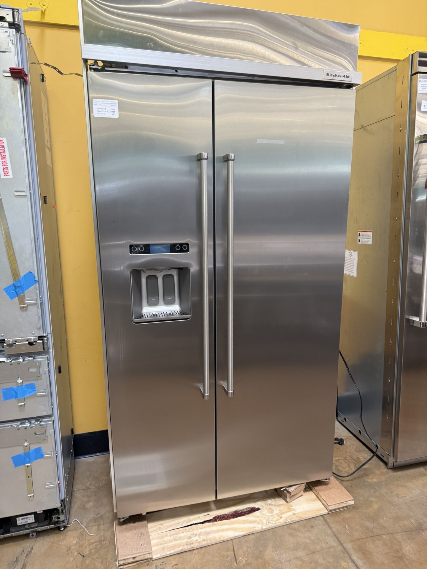 KitchenAid Built in refrigerator 42”
