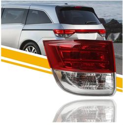 Honda Odyssey 2014-2017
LED Taillight Rear Lamp Left Driver Side with Halogen Bulb Replace