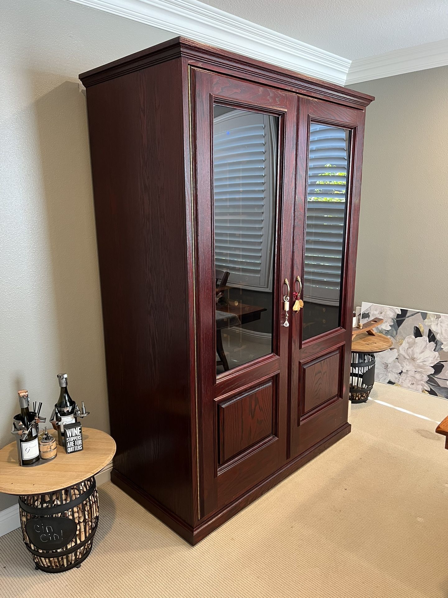 500+ Bottle Temperature Controlled Wine Cabinet