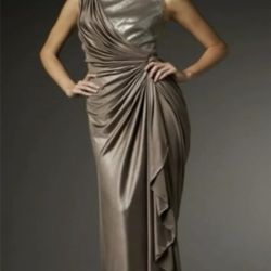  Tadashi Shoji Maxi Dress Gown Size M