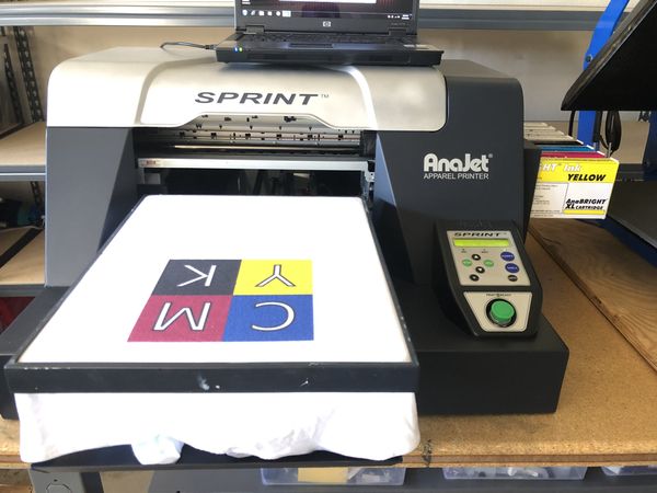 sprint tee shirt printer