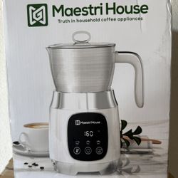 (2) Coffee Makers and (1) Milk frother 