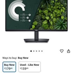 Dell 27” 27 Inch Monitor Monitors 