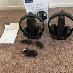2 Insignia TV/PC Headphones