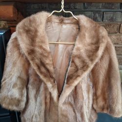 Michael Kors Genuine Mink Shawl